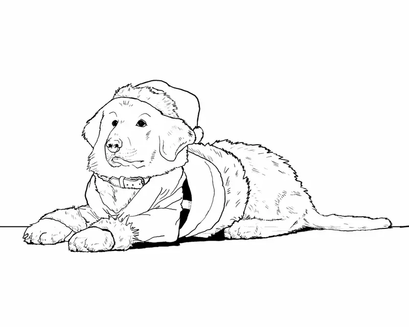 Santa Coloring Pages 118