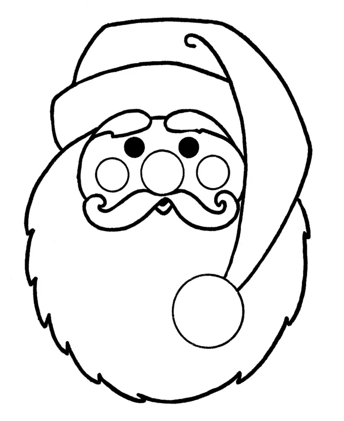 Santa Coloring Pages 136