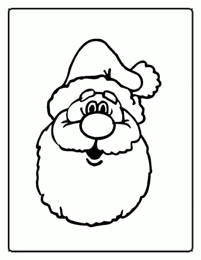 Santa Coloring Pages 143