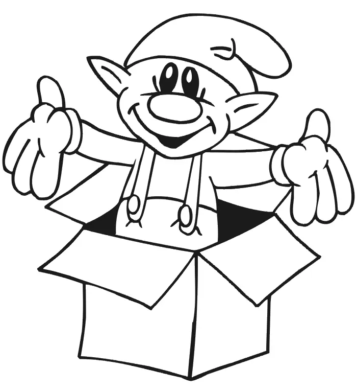 Santa Coloring Pages 157