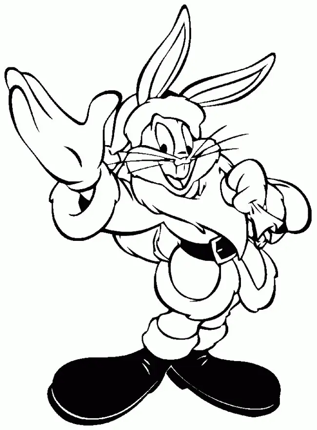 Santa Coloring Pages 161
