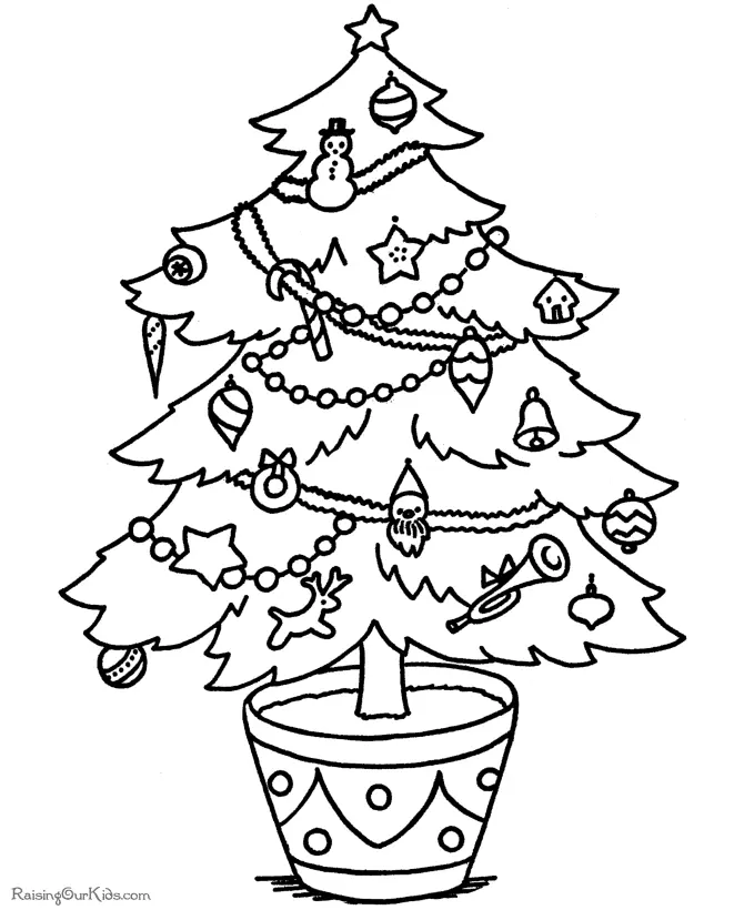 Santa Coloring Pages 169