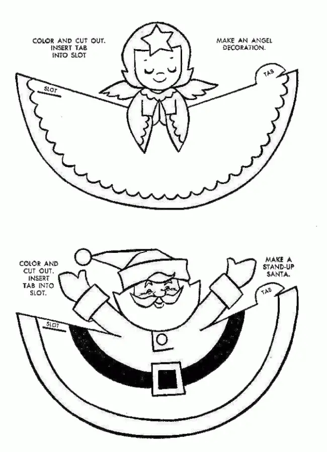Santa Coloring Pages 71