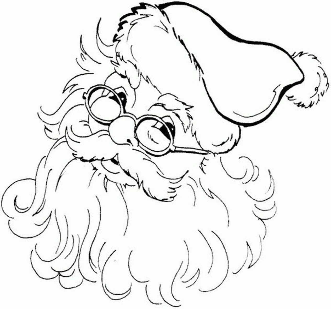 Santa Coloring Pages 92