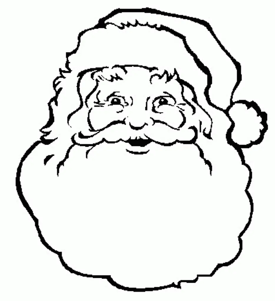 Santa Coloring Pages 95