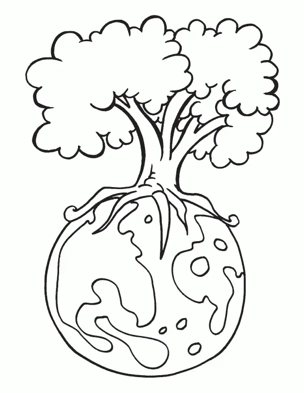 Save The Earth Coloring Pages 45