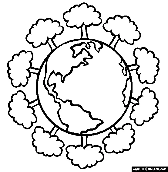 Save The Earth Coloring Pages 62