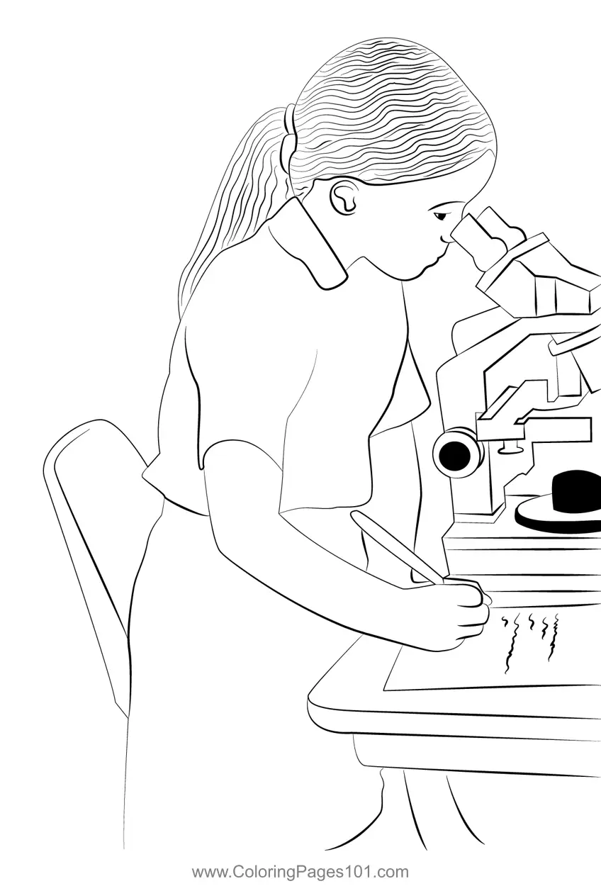Science Coloring Pages 12