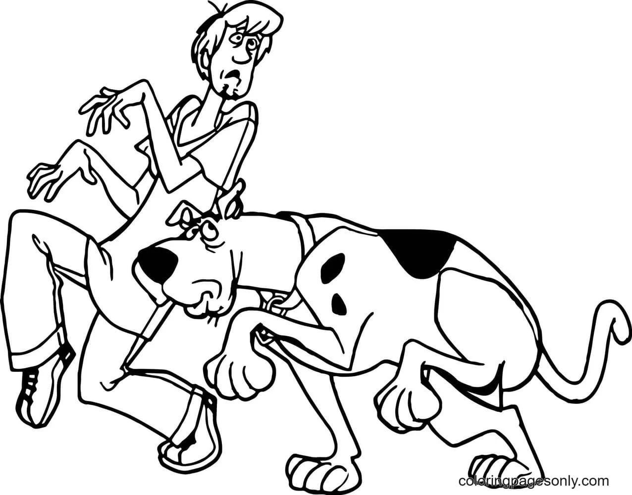 Scooby Doo Para Colorear 50