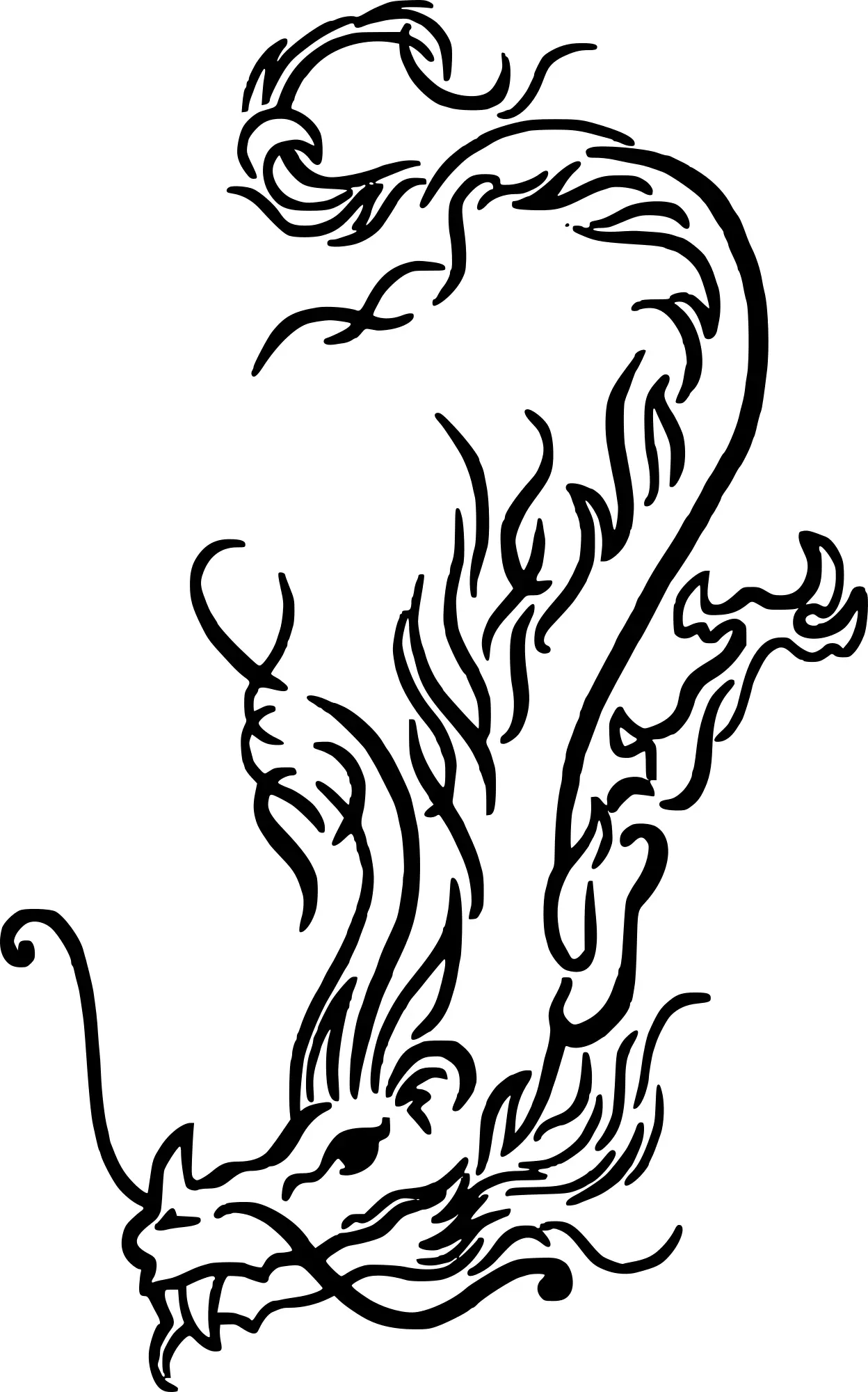 Monstruo Marino para Colorear 35