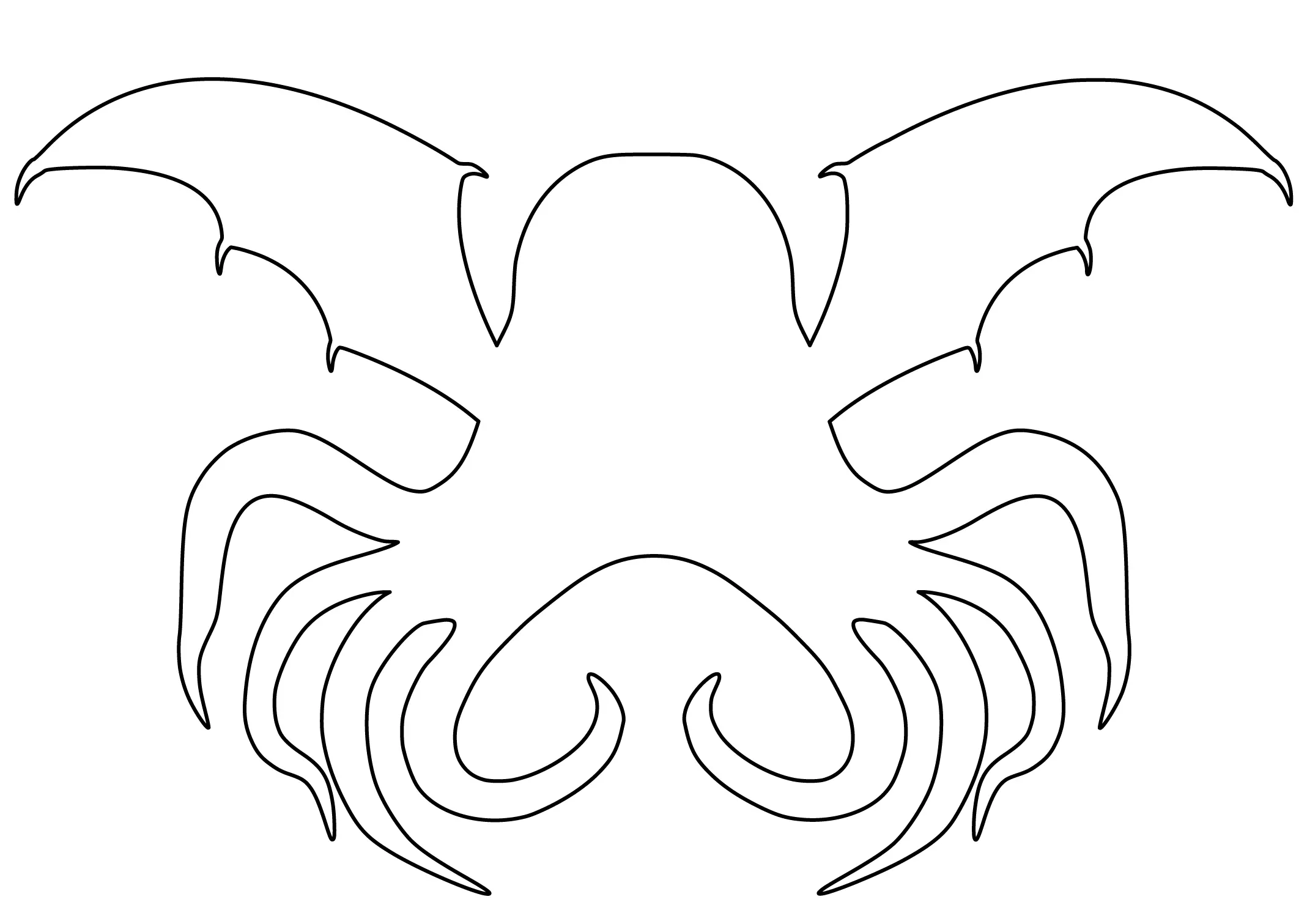 Sea Monster Coloring Pages