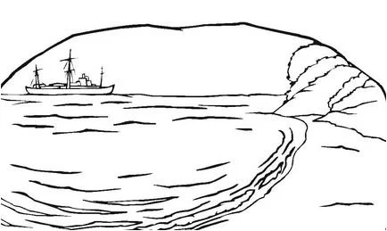 Desenhos de Mares E Oceanos Para Colorir 14
