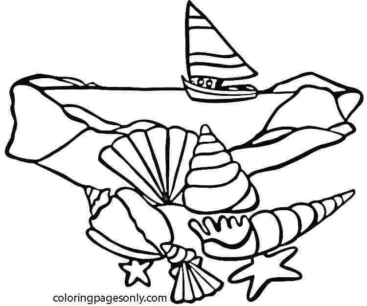 Seas and oceans Coloring Pages 27