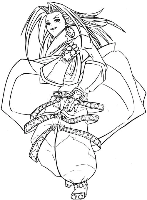 Shaman King Ausmalbilder 18