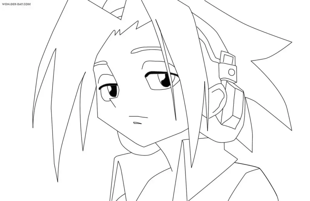 Shaman King Ausmalbilder 29