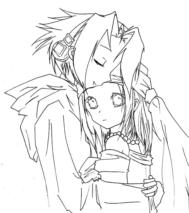 Shaman King Ausmalbilder 32