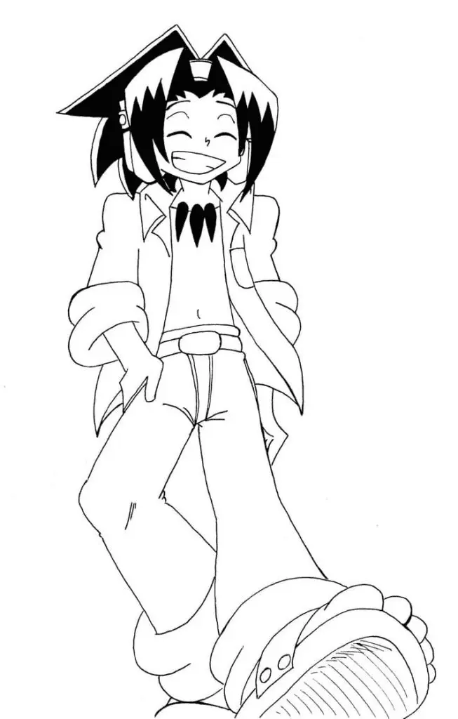 Shaman King Ausmalbilder 33