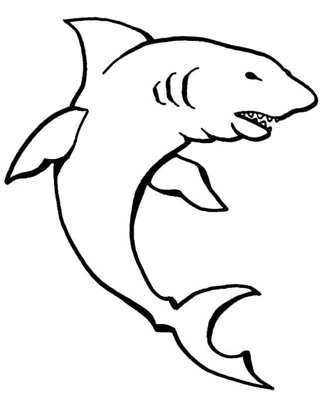 Tiburones Para Colorear 58