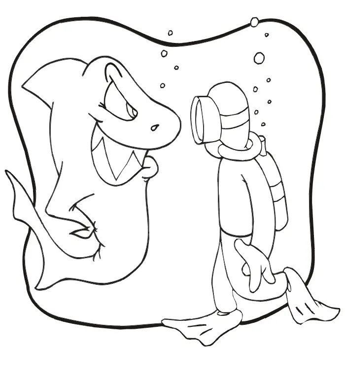 Haifisch Ausmalbilder 92