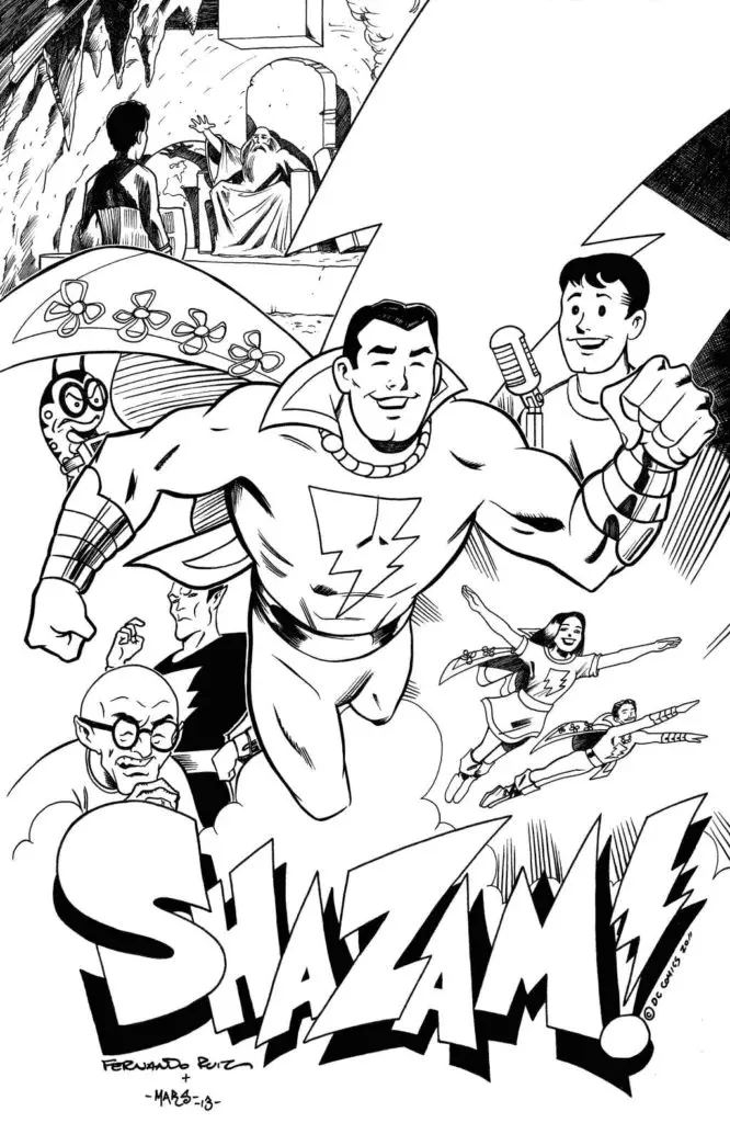 Shazam Ausmalbilder 21