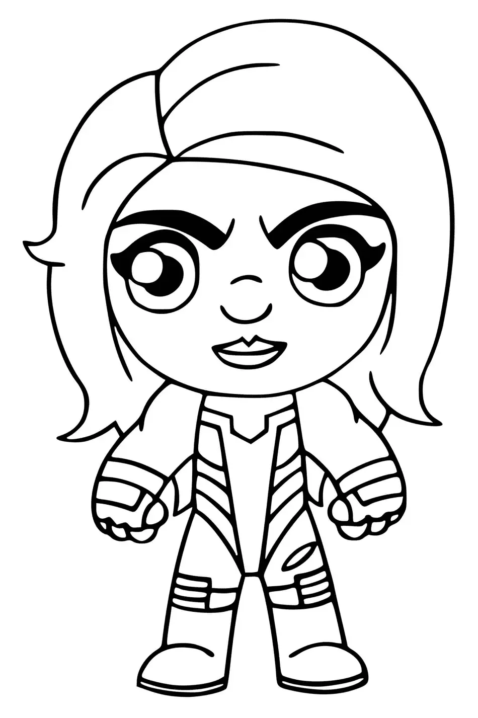 She Hulk Coloring Pages 13