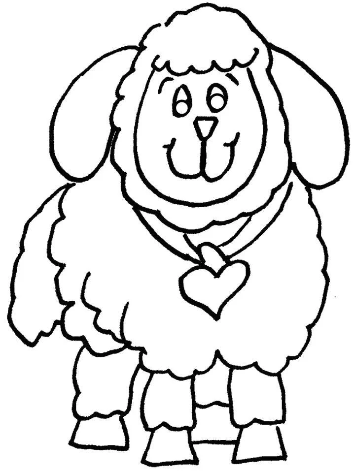 Schaf Ausmalbilder 10