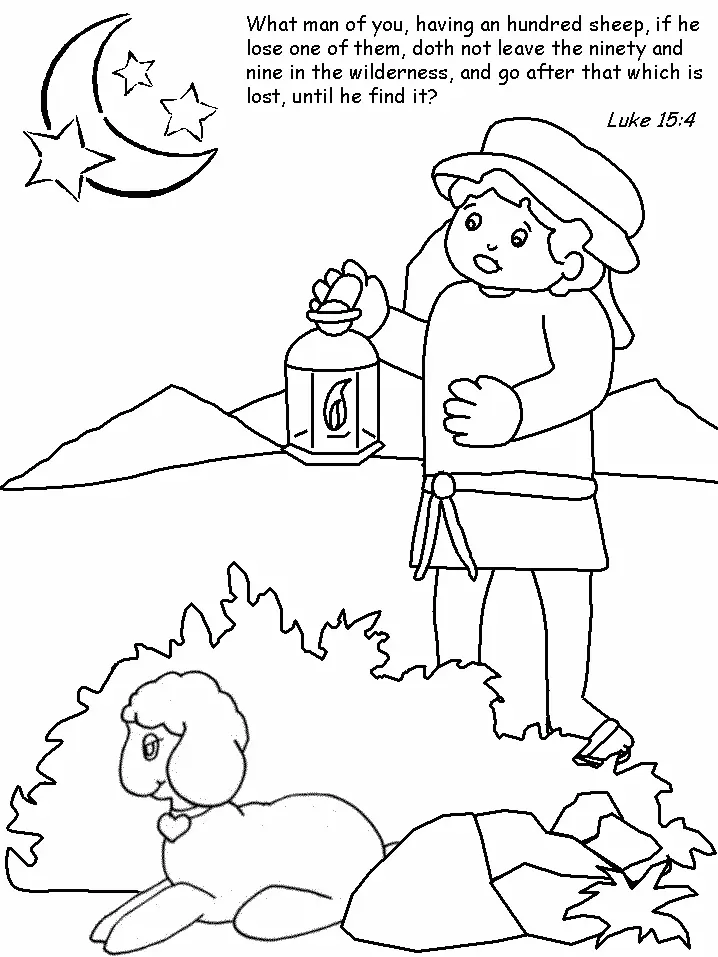 Sheep Coloring Pages 49