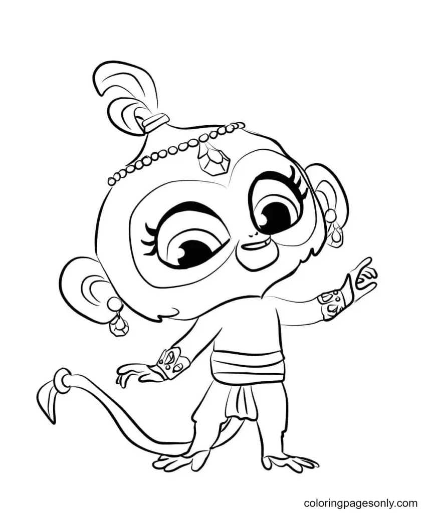 Shimmer Y Shine Para Colorear 53