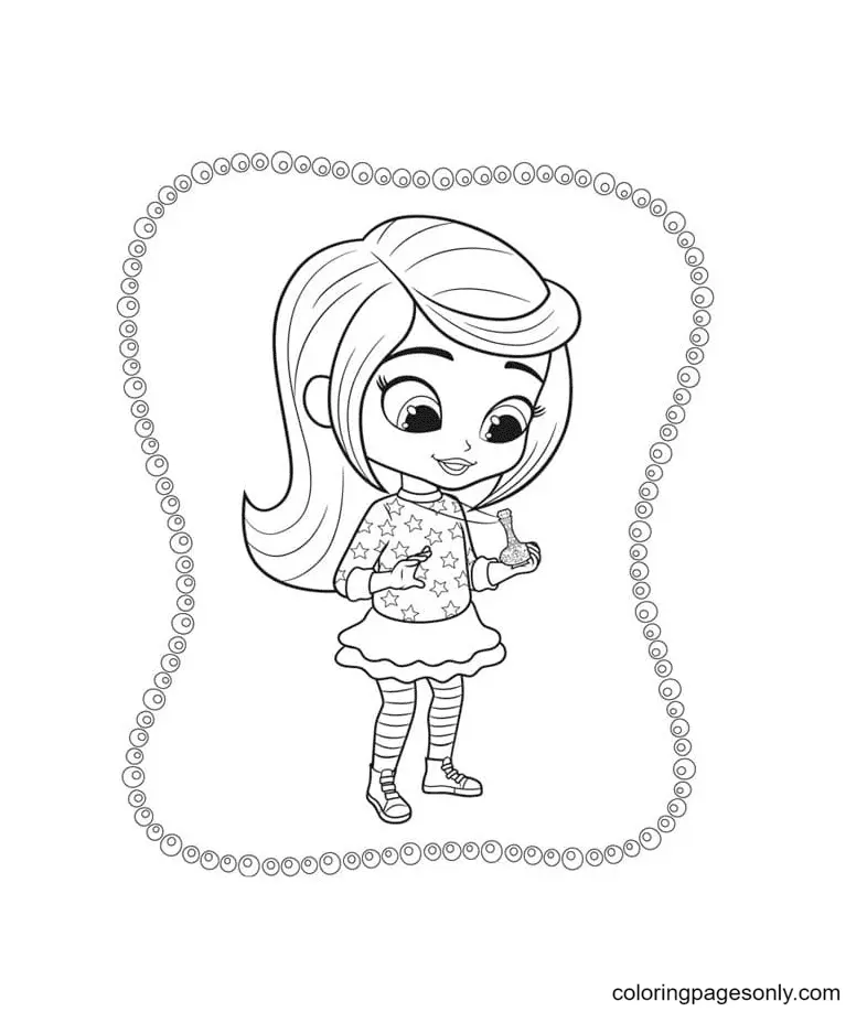 Shimmer and Shine Coloring Pages 61