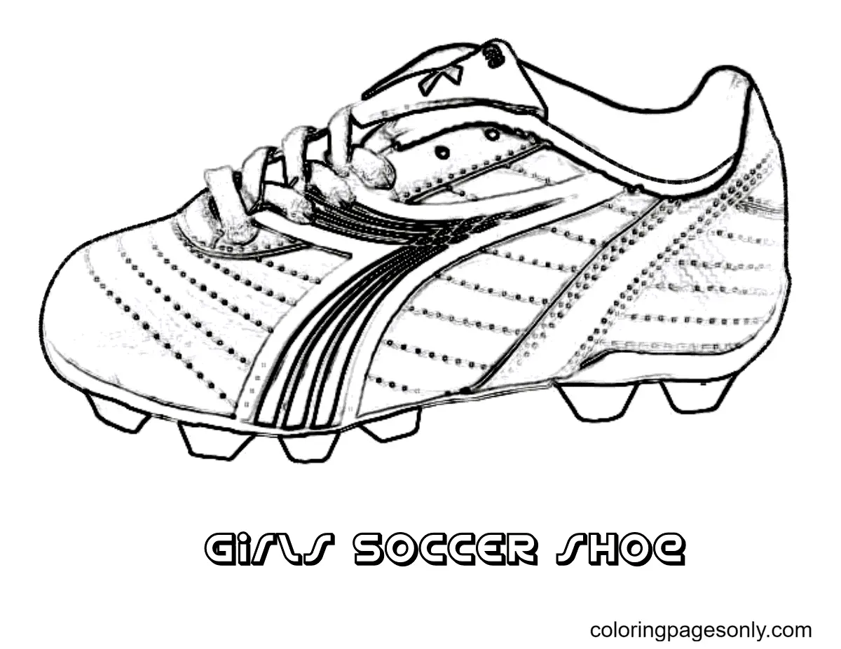 Desenhos de Sapatos Para Colorir 32