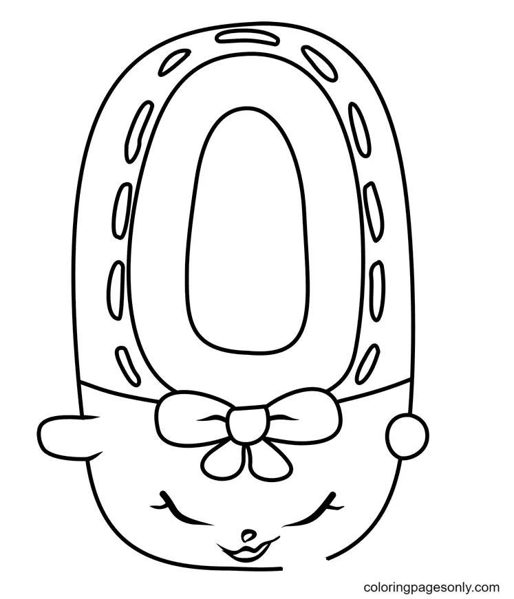 Desenhos de Sapatos Para Colorir 49
