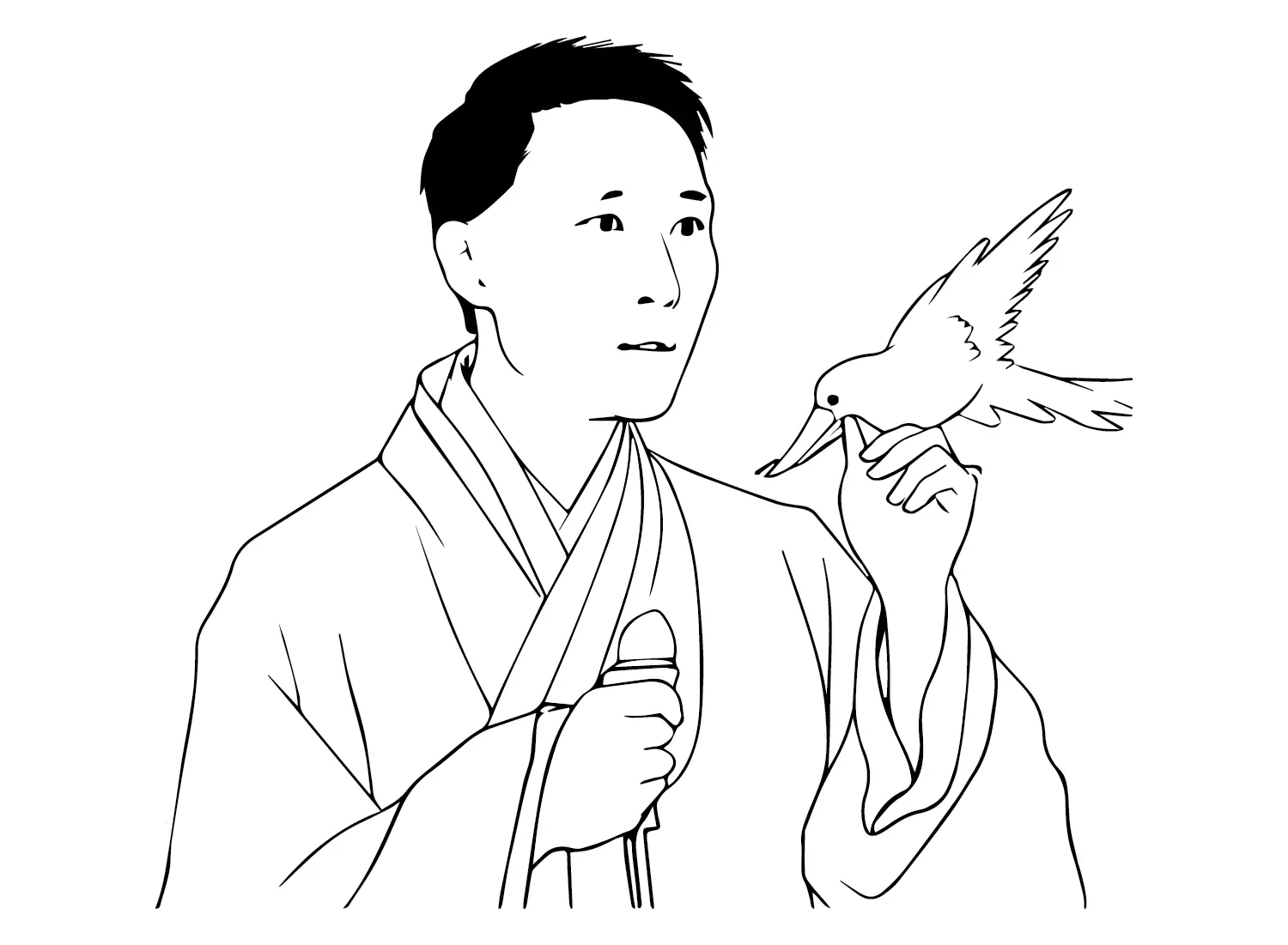 Desenhos de Shou Zi Chew Para Colorir 8