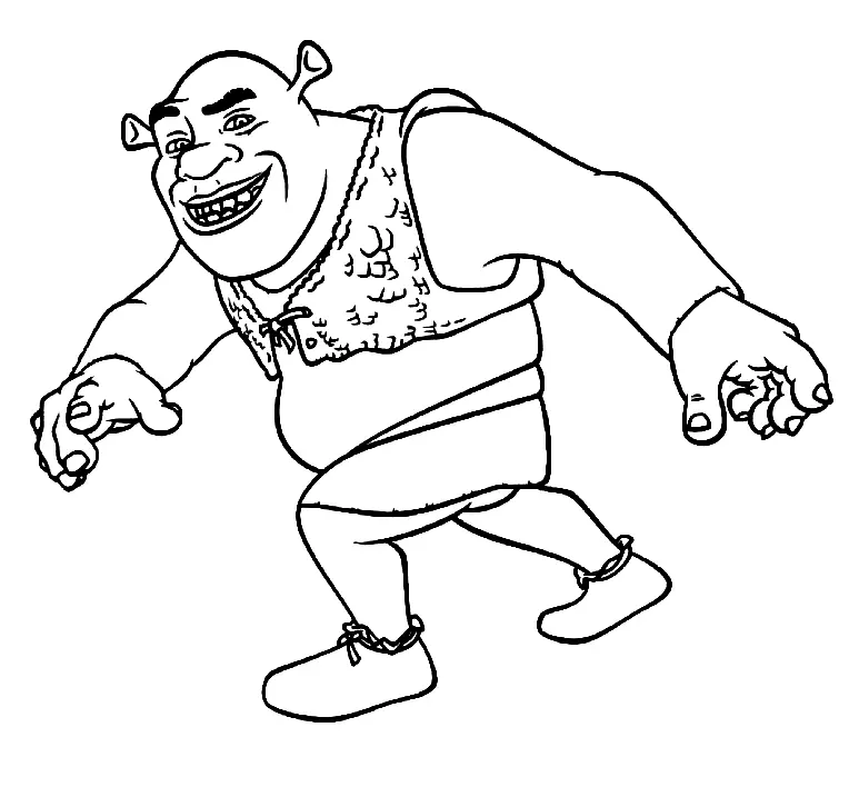 Shrek Ausmalbilder 11