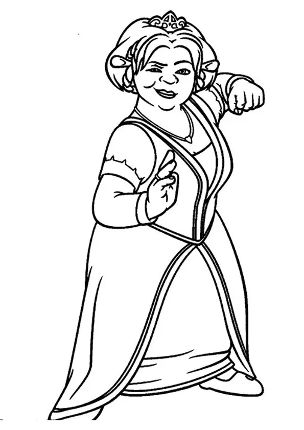 Shrek Ausmalbilder 35