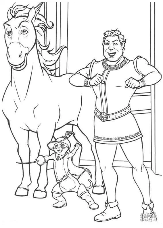 Shrek Ausmalbilder 48
