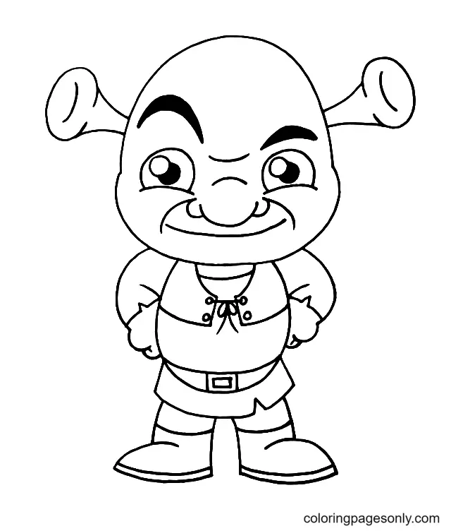 Shrek Ausmalbilder 7