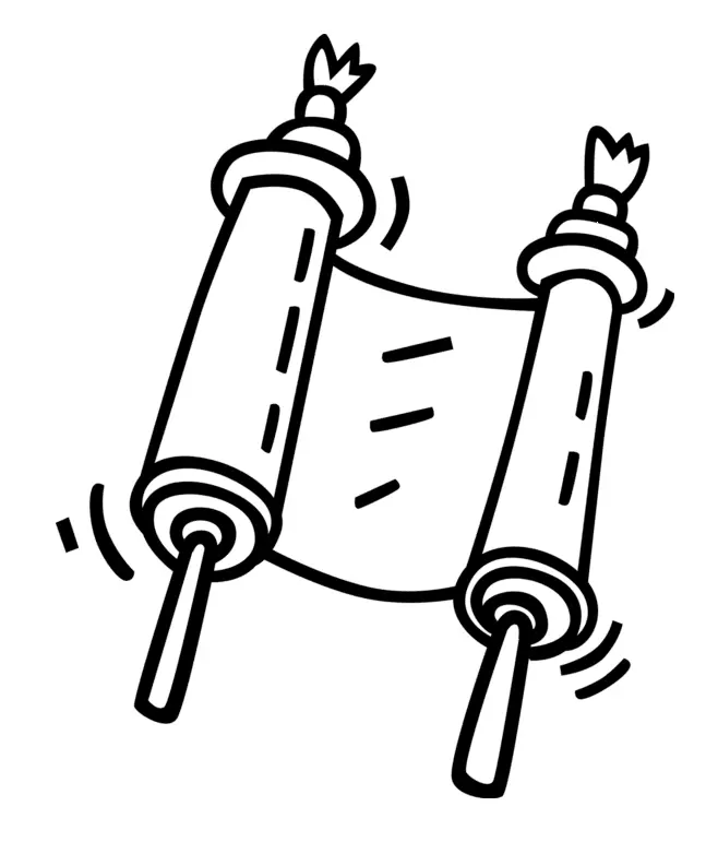 Simchat Torah Coloring Pages 5