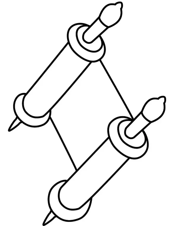 Simchat Torah Coloring Pages 9