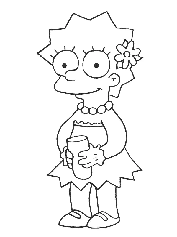 Simpsons Ausmalbilder