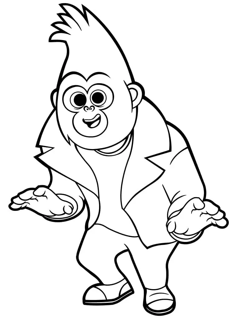 Sing Para Colorear 14