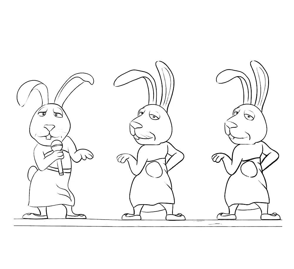 Sing Para Colorear 29