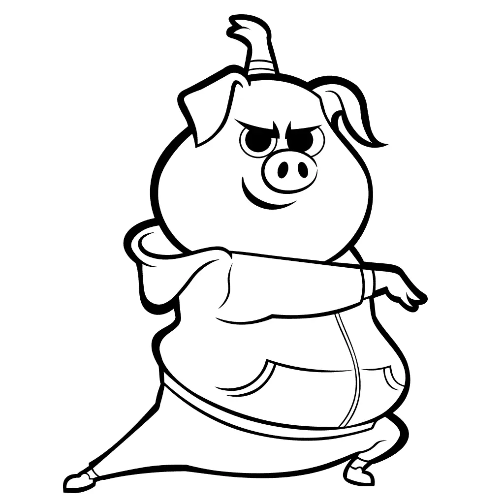Sing Para Colorear 30