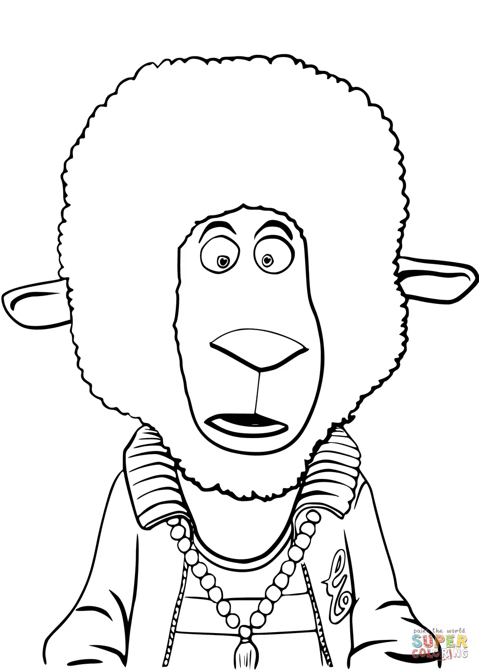 Sing Para Colorear 54
