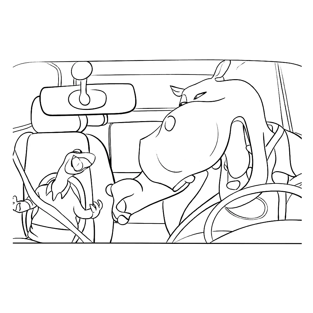 Desenhos de Sing Para Colorir 56