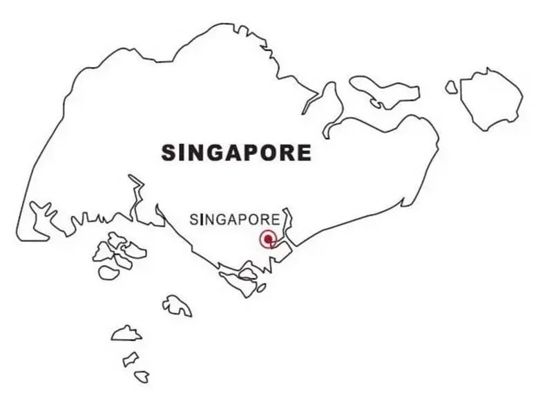 Desenhos de Singapura Para Colorir 12