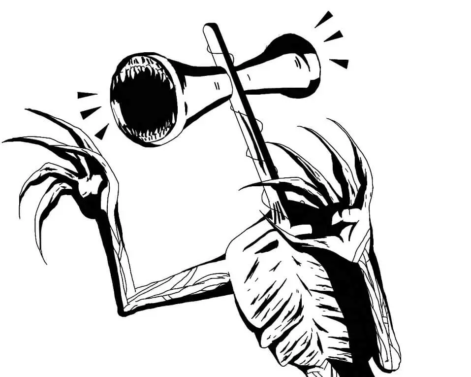 Siren Head Coloring Pages 28