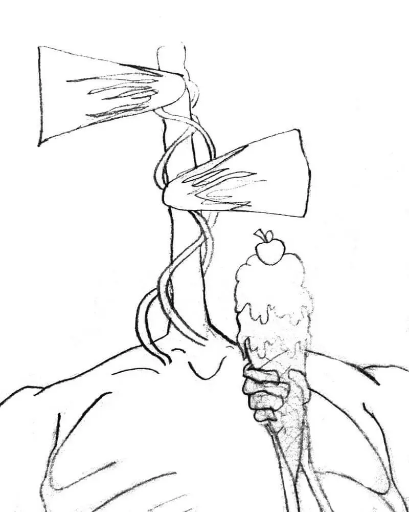 Siren Head Coloring Pages 36