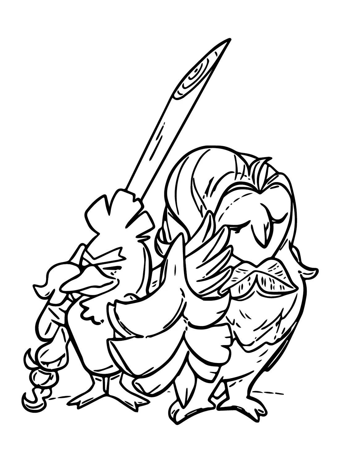 Sirfetch D Para Colorear 15