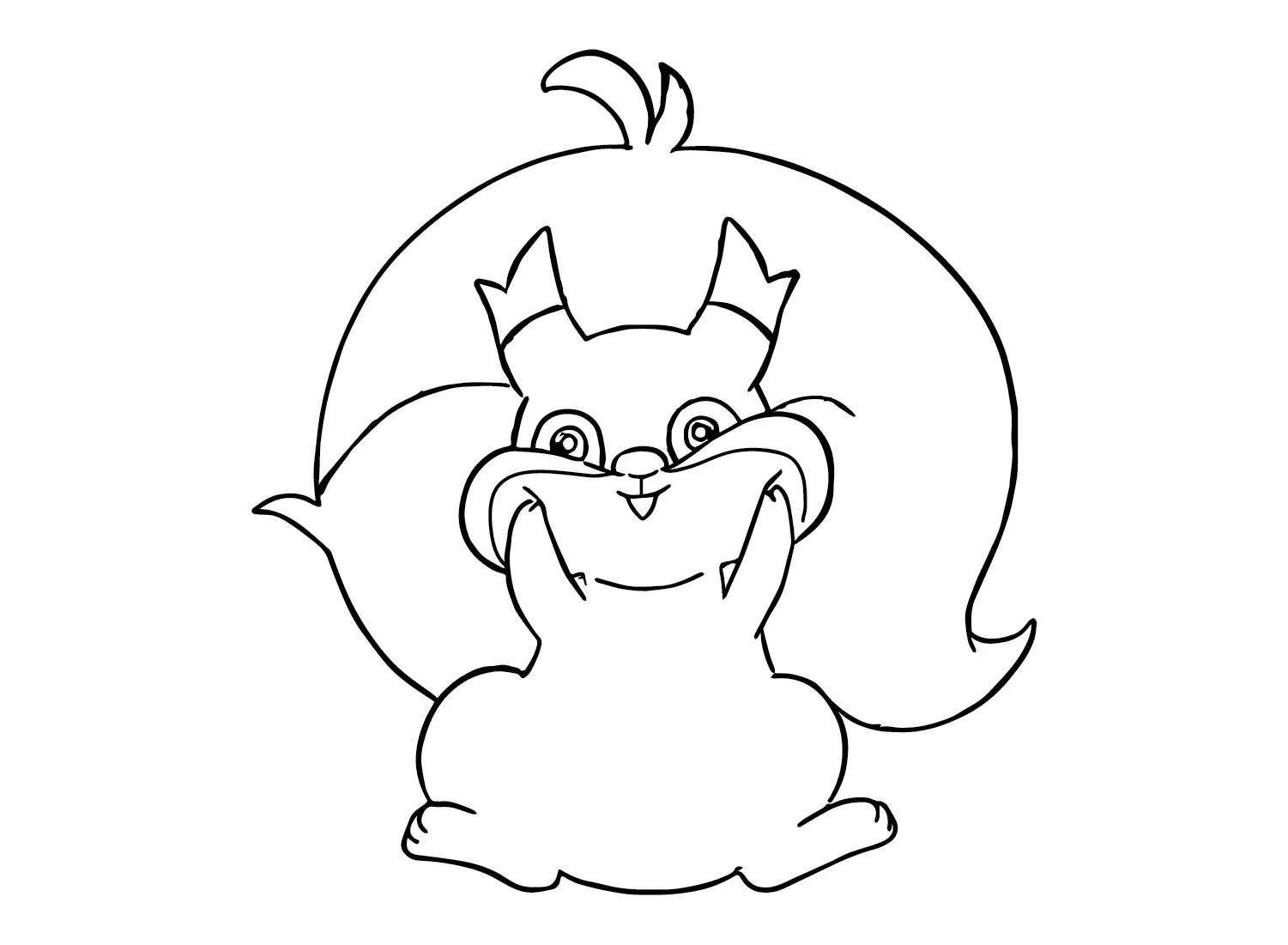 Skwovet Para Colorear 3
