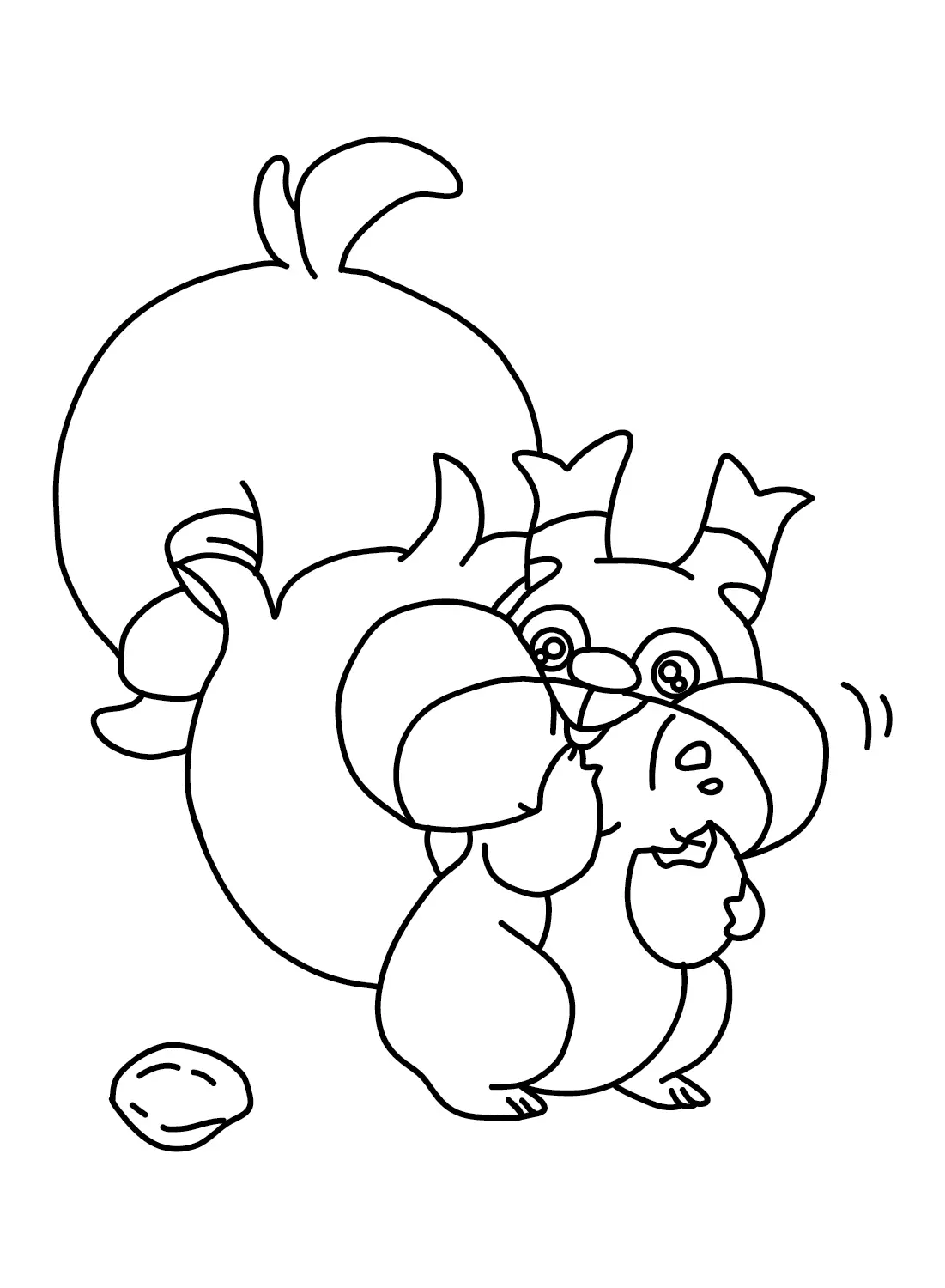 Skwovet Para Colorear 4